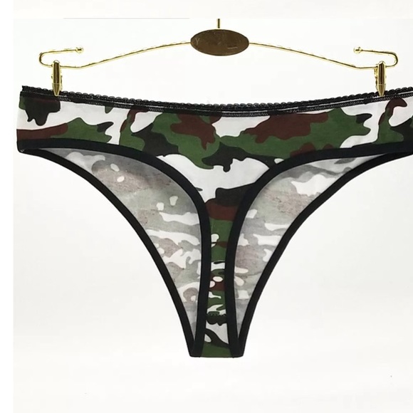 Intimates & Sleepwear Last 1 3 Pairs Camo Thong Panties For Women